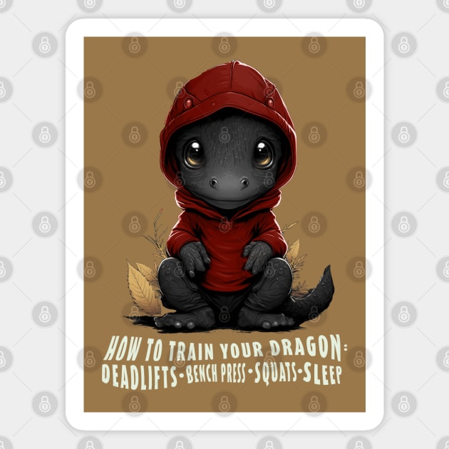 How To Train Your Dragon [Gym Edition] Magnet by dmac